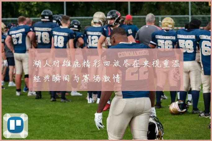 湖人对雄鹿精彩回放尽在央视重温经典瞬间与赛场激情